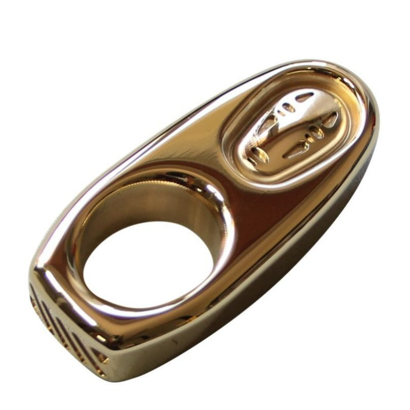 Brass Backpack Mini Exquisite Brass One Hole EDC Outdoor Tool