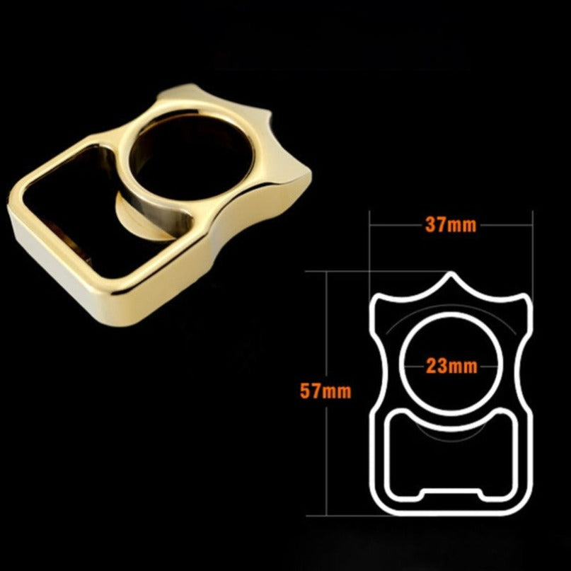 Brass Bottle Opener Brass and Iron Outdoor Portable EDC