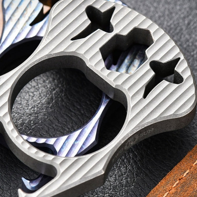 Titanium Mini Multifunctional Bottle Opener EDC Tool Keychain