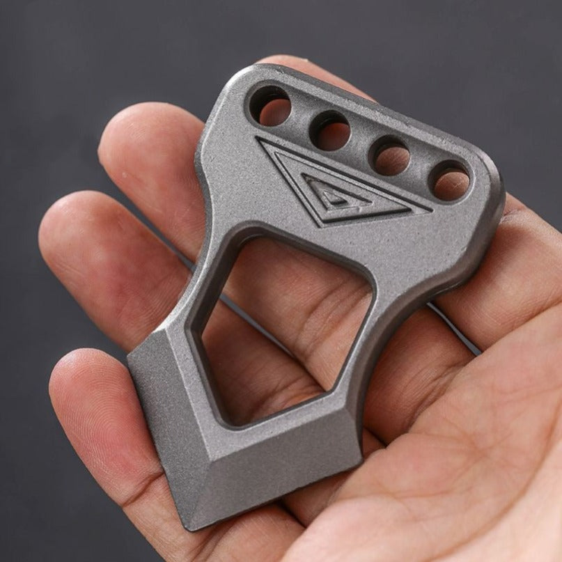 Zinc Alloy Keychain Pendant Mini Light Portable Backpack EDC Tool