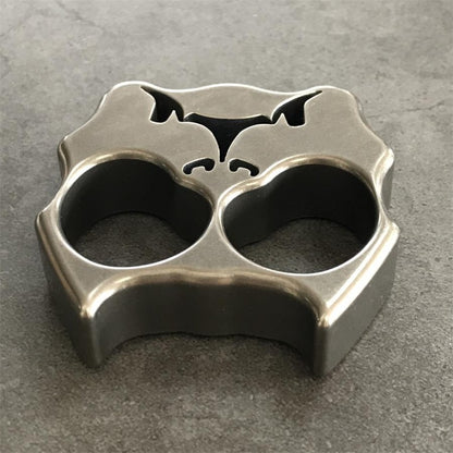 TC21 Titanium GODEDC Dog Head Two Hole Outdoor Tool