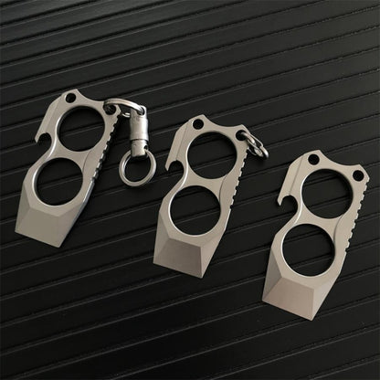 Mini Multifunctional Titanium Crowbar Bottle Opener EDC Tool