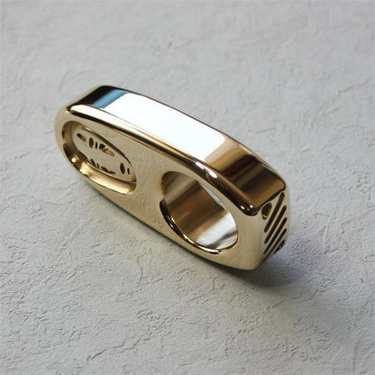 Backpack Mini Exquisite Brass One Hole EDC Outdoor Tool