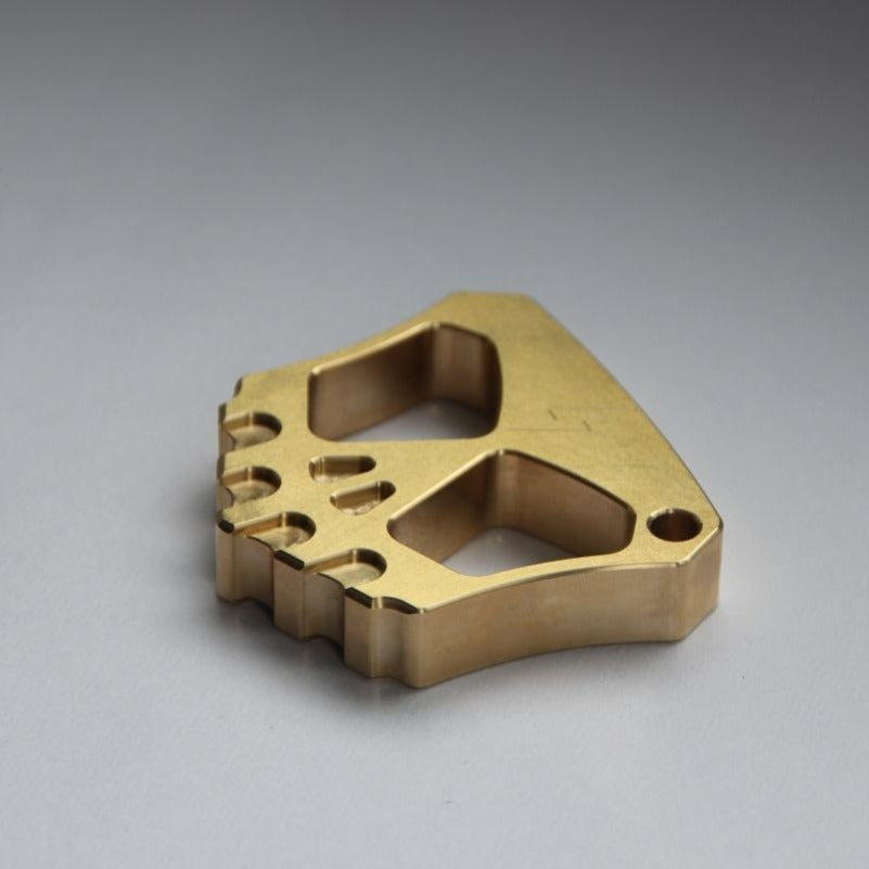 Backpack Keychain Tool Creative Two Hole Brass Mini Outdoor