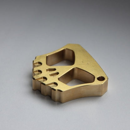 Backpack Keychain Tool Creative Two Hole Brass Mini Outdoor