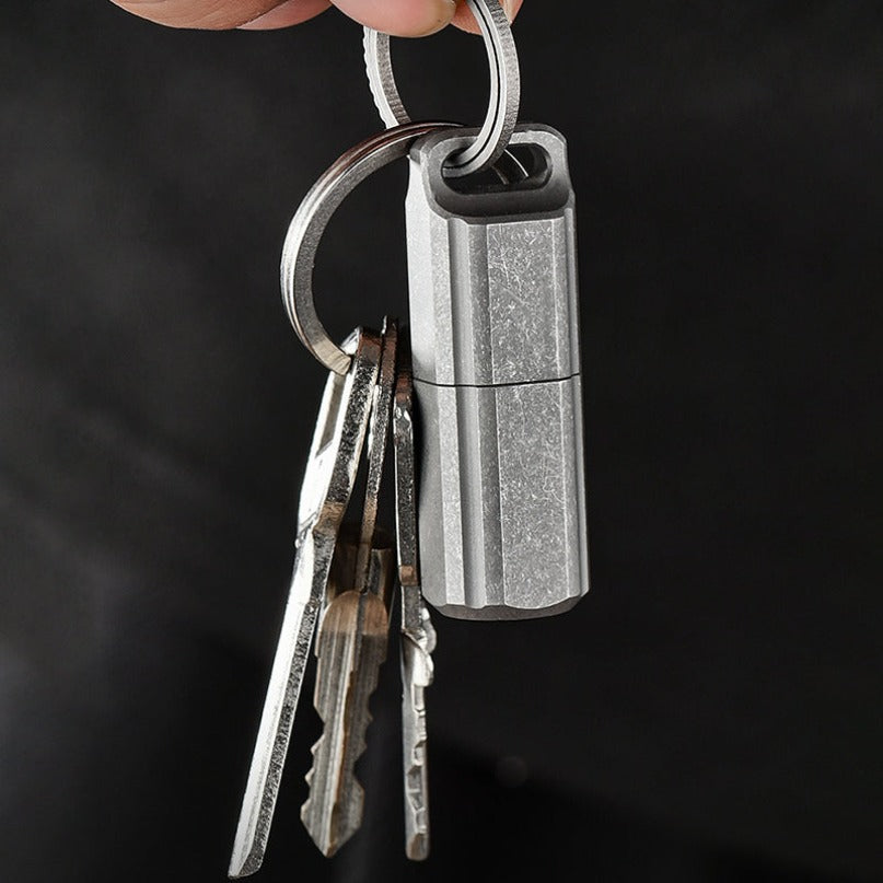 Titanium Sealed Waterproof Capsule Lighter