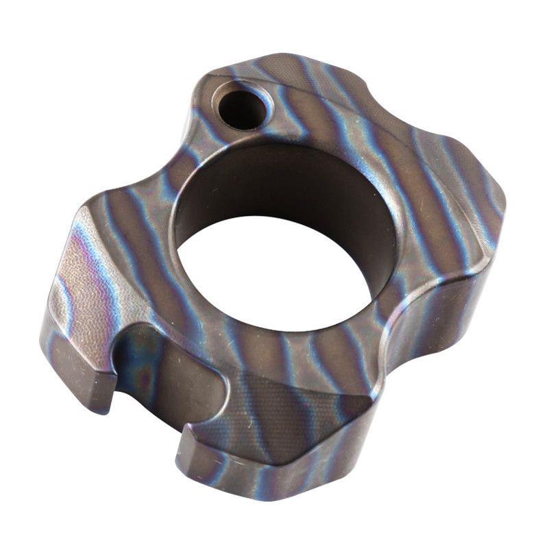 Titanium Mini Bottle Opener Portable Pendant Backpack Keychain