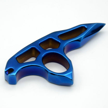 Steel Thickened Single Hole EDC Tool Optional Binding Rope
