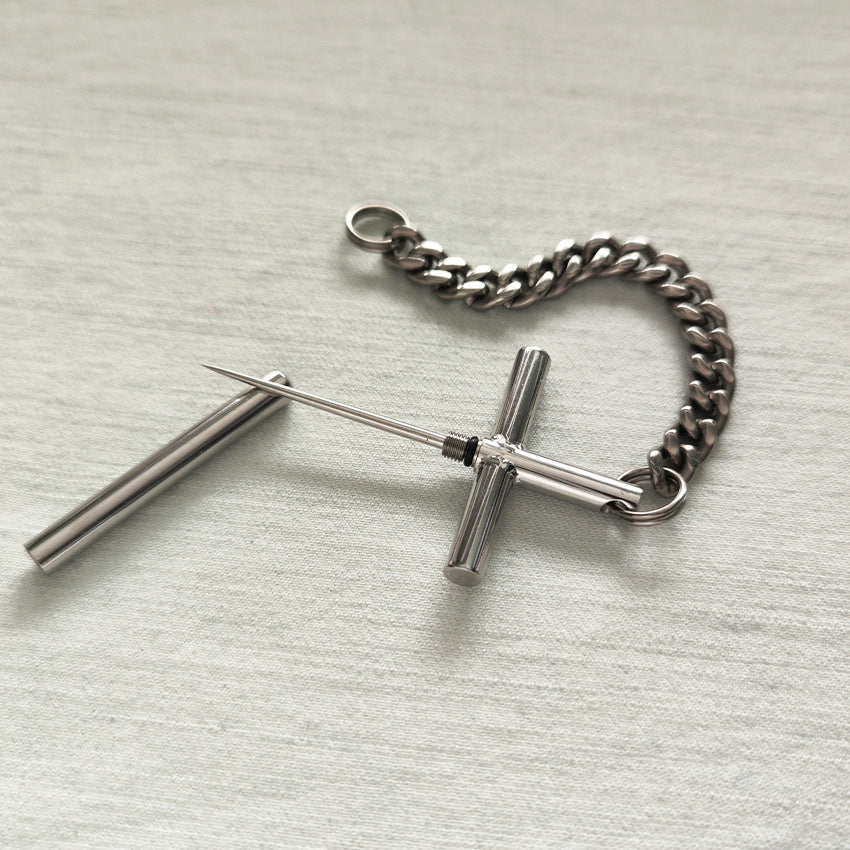 Titanium Chain 304 Steel Toothpick Portable EDC Tool