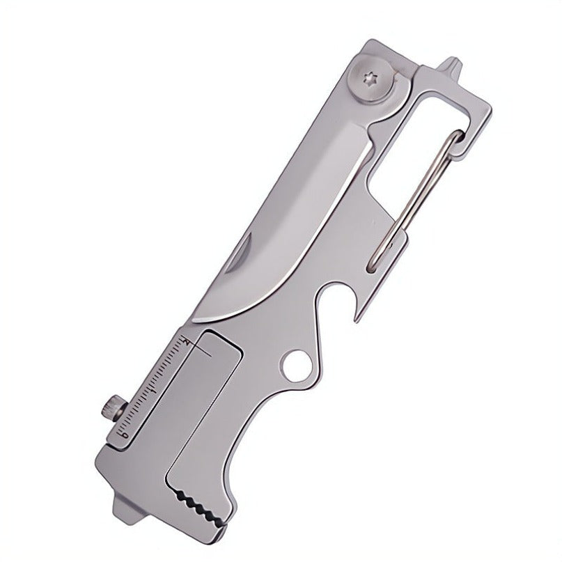 Multi Stainless Steel Keychain Mini Knife Opener Pendant EDC