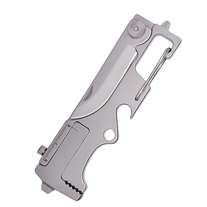Multi Stainless Steel Keychain Mini Knife Opener Pendant EDC