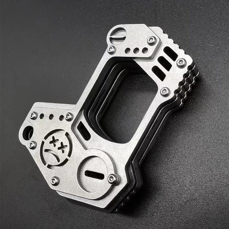 Portable Single Hole Steel Outdoor Carry EDC Tool
