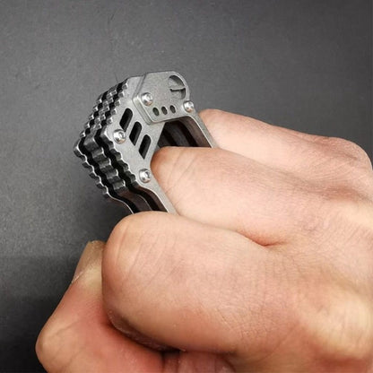 Stainless Steel Portable Single Hole Steel Outdoor Carry EDC Tool