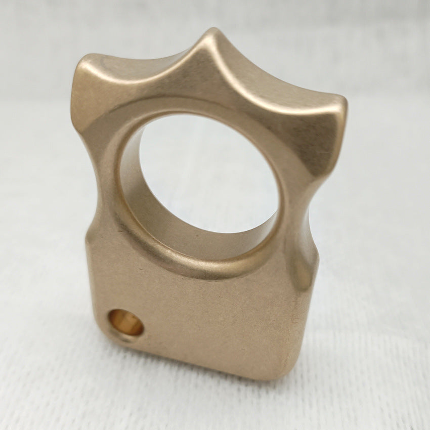 Titanium Multi-style Outdoor Single Hole Brass EDC Tool