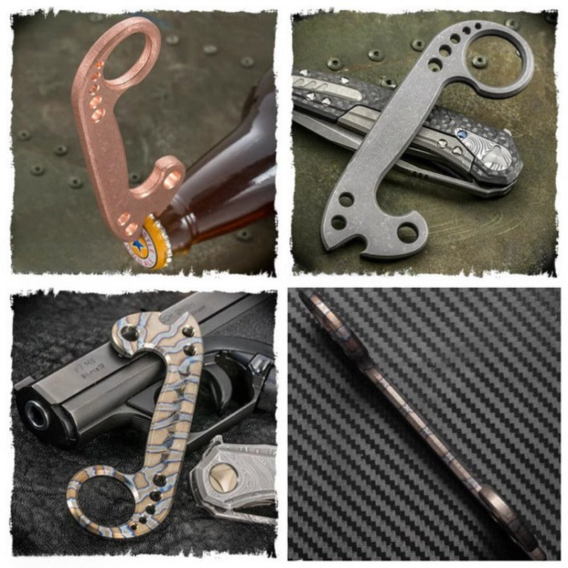 Titan Grip Multi-Tool Broken Window Bottle Opening Crowbar