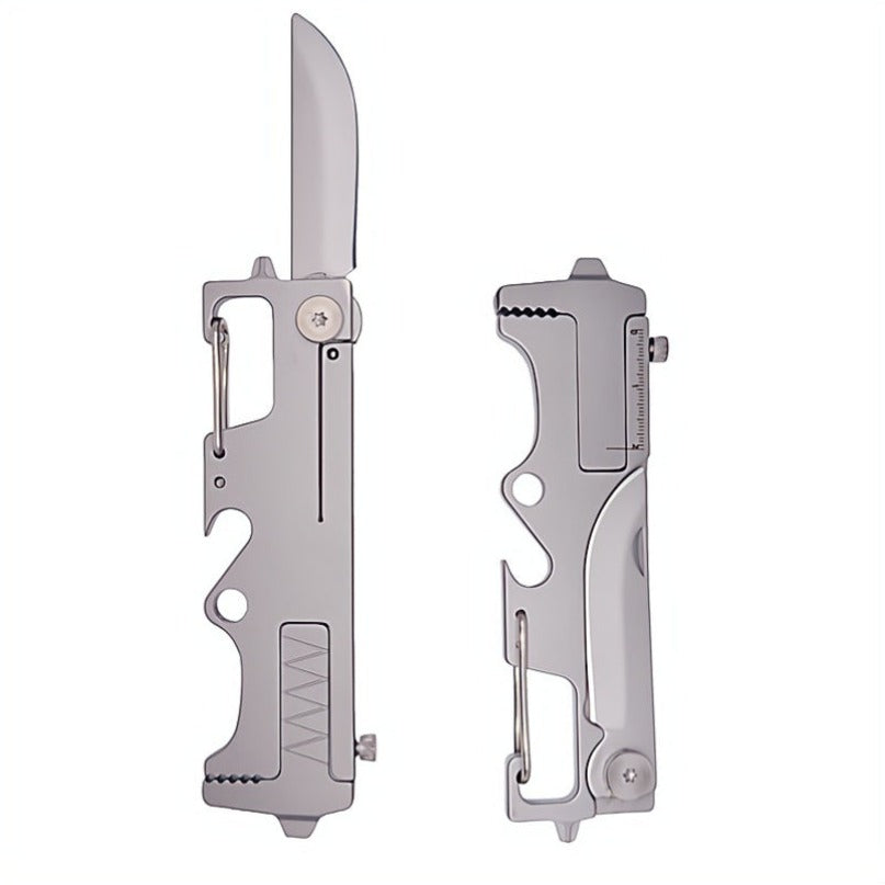 Multi Stainless Steel Keychain Mini Knife Opener Pendant EDC