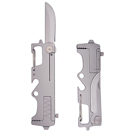 Multi Stainless Steel Keychain Mini Knife Opener Pendant EDC