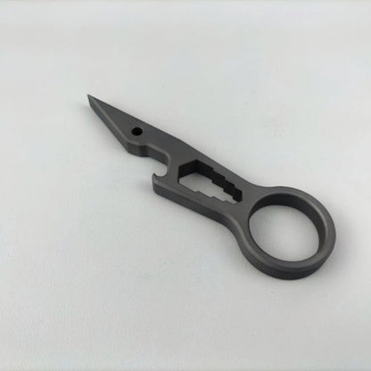 440C Crowbar Wrench Screwdriver  Bottle Opener Multi-function Tool
