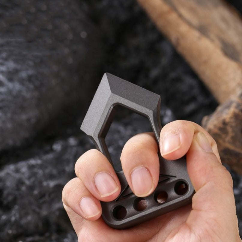Zinc Alloy Keychain Pendant Mini Light Portable Backpack EDC Tool