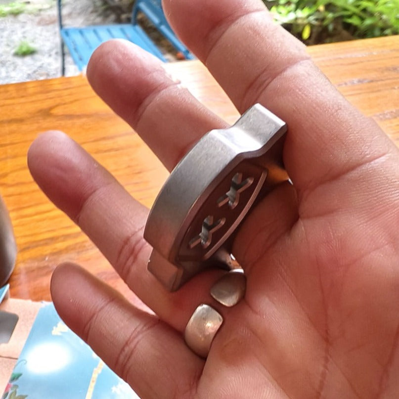 Titanium Multi-style Mini EDC Decoration Tool Without Lanyard