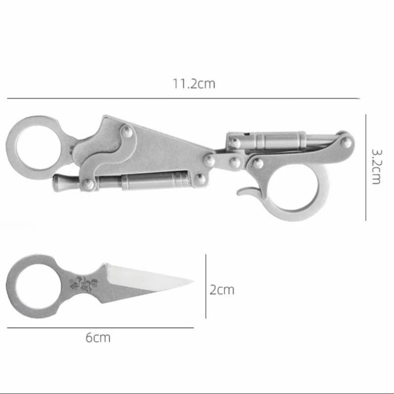 Mechanical Keychain Mini Knife EDC