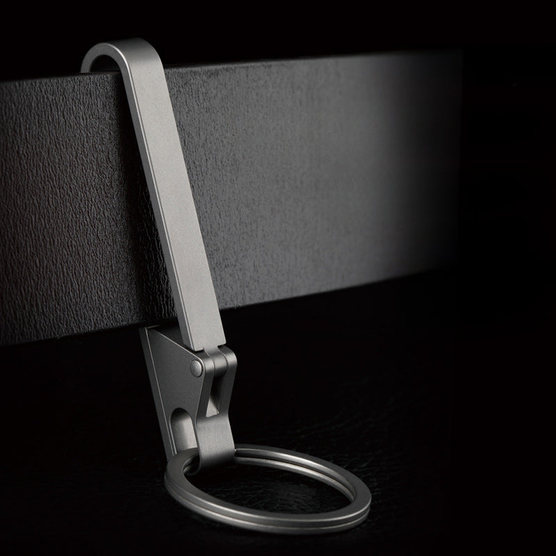 Titanium Belt Keychain Lightweight Sports Key Holder