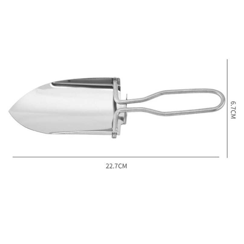 Stainless Steel Folding Mini Trowel for Gardening and Planting