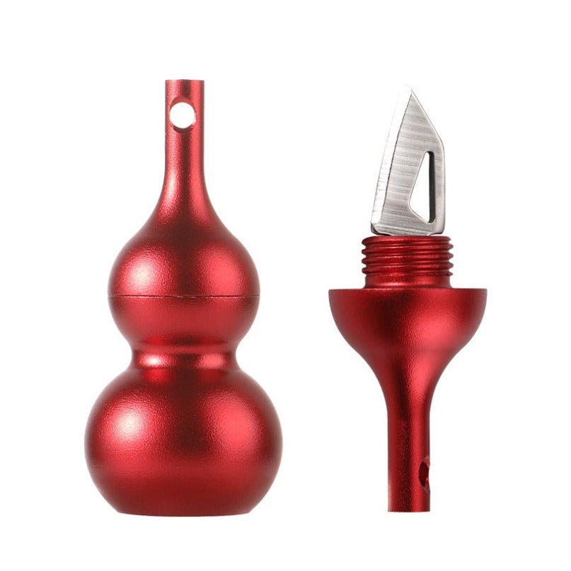 Gourd Keychain Pendant Mini Knife EDC