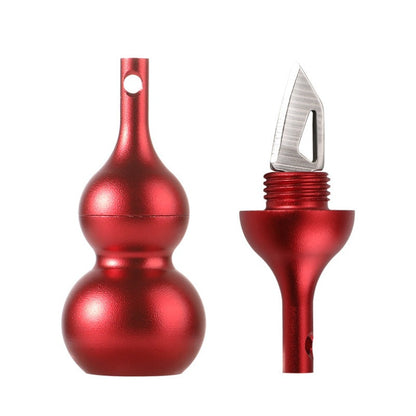 Gourd Keychain Pendant Mini Knife EDC