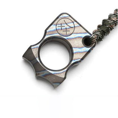 Titanium Pocket Various Styles Mini Titanium Multifunctional Outdoor Portable Ring