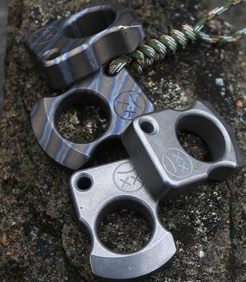 Titanium Pocket Various Styles Mini Titanium Multifunctional Outdoor Portable Ring