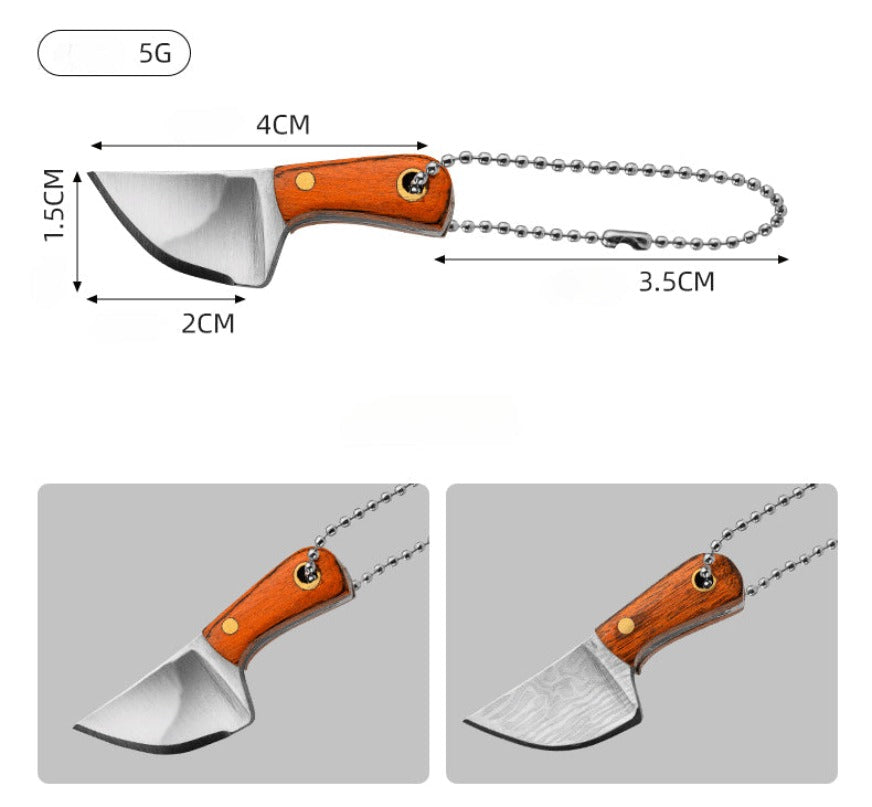 Mini Axe Knife Keychain Creative Pendant