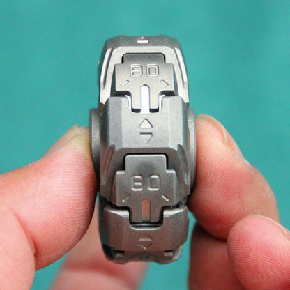 Mechanical Armor Fingertip Gyro Decompress Toys