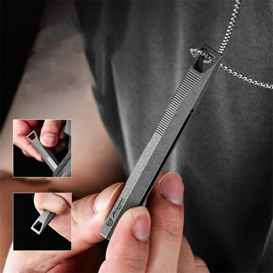 Titanium Alloy Sliding Decompression Safety Pen