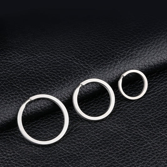 Titanium Mini Titanium Key Ring Holder Durable Circle Keychain