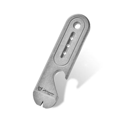 Portable Titanium Alloy Crowbar Key Pendant EDC