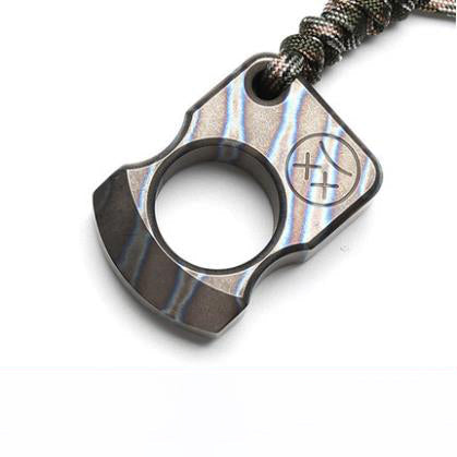 Titanium Pocket Various Styles Mini Titanium Multifunctional Outdoor Portable Ring