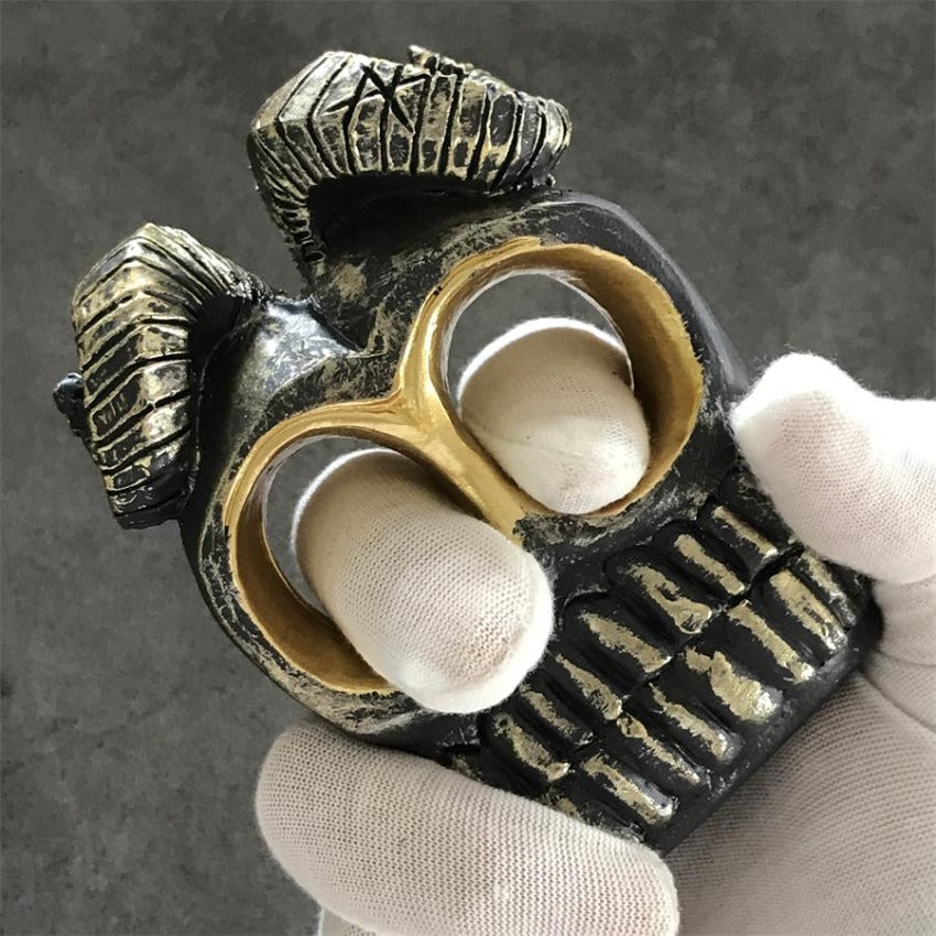 Ram Horn Fashion Skull Knuckle Duster