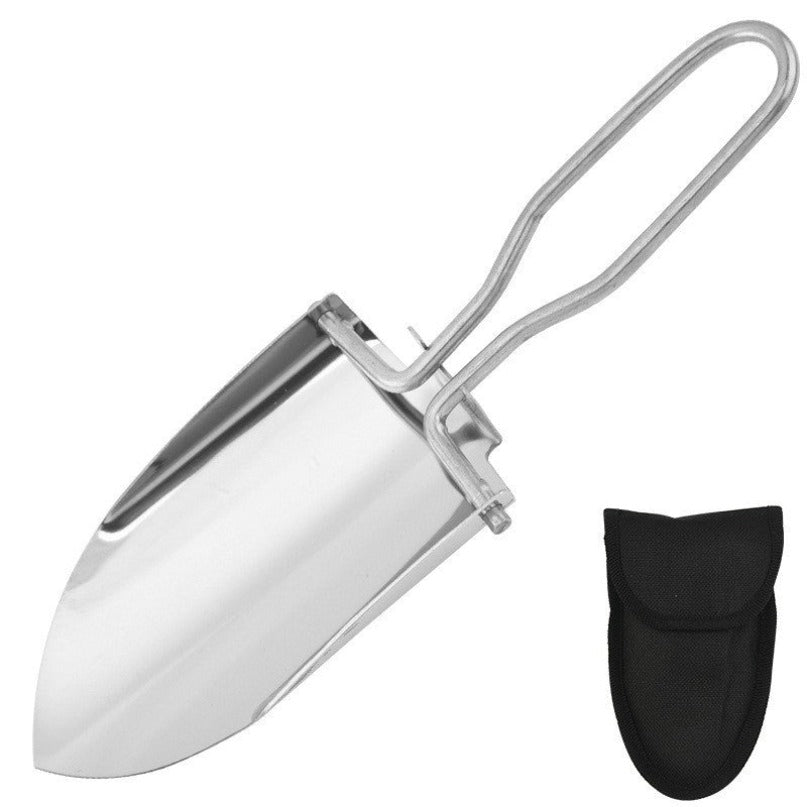 Stainless Steel Folding Mini Trowel for Gardening and Planting