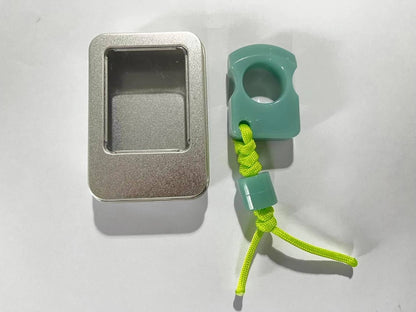 Non-Metallic Fluorescent Single Hole PA Plastic Portable EDC Outdoor Tool