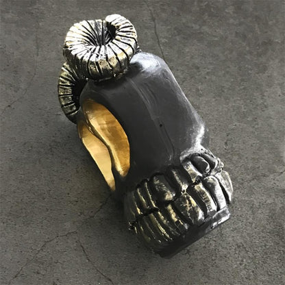 Ram Horn Fashion Skull Knuckle Duster
