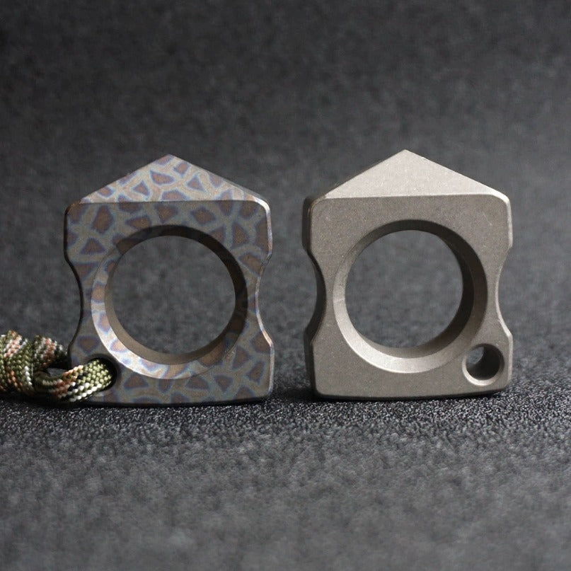 Titanium Single Finger Safety Gear Broken Window Escape