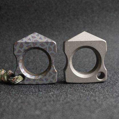 Titanium Single Finger Safety Gear Broken Window Escape