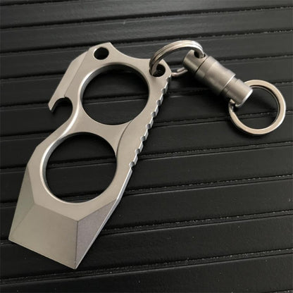 Mini Multifunctional Titanium Crowbar Bottle Opener EDC Tool