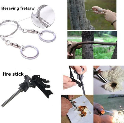 Outdoor Multifunctional Survival Tool Waterproof Kit EDC