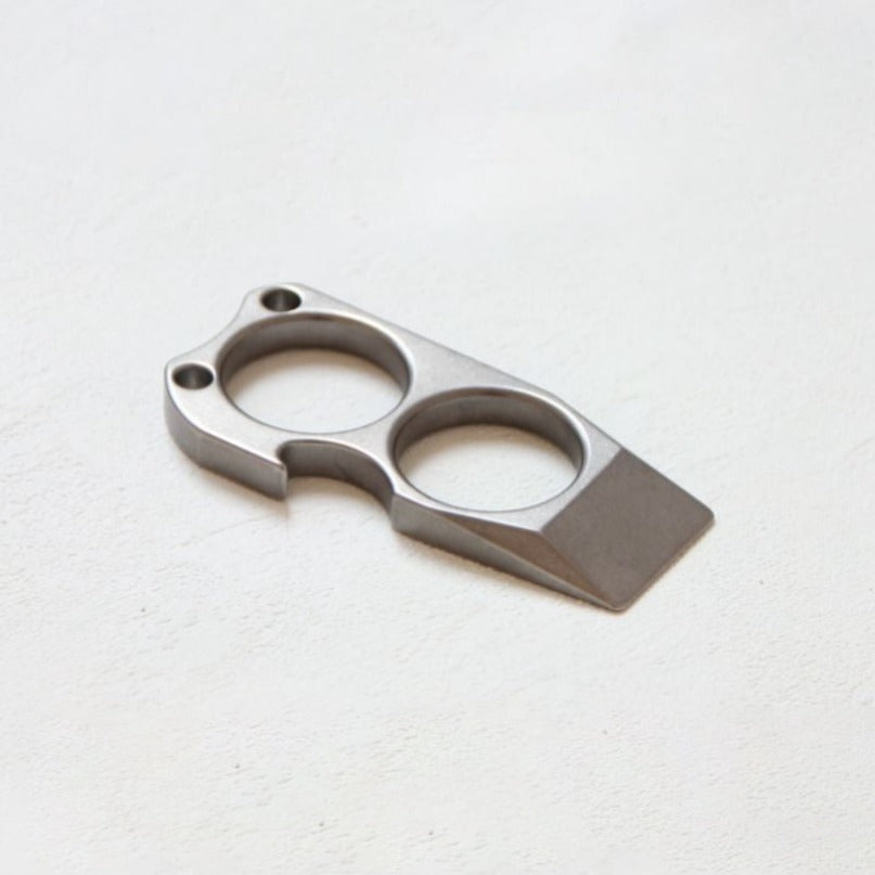 Titanium Keychain Mini Crowbar Titanium Bottle Opener EDC Backpack Tool