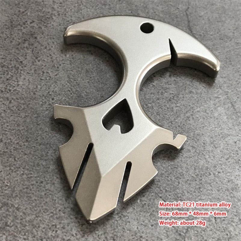 Outdoor Tool Titanium Decoration TC21 Portable