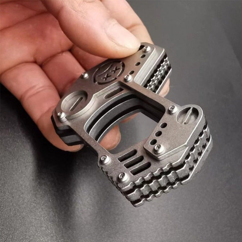 Stainless Steel Portable Single Hole Steel Outdoor Carry EDC Tool