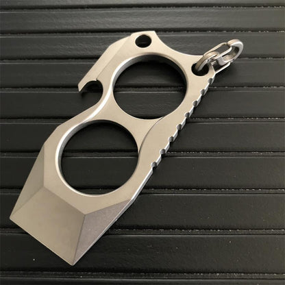 Mini Multifunctional Titanium Crowbar Bottle Opener EDC Tool