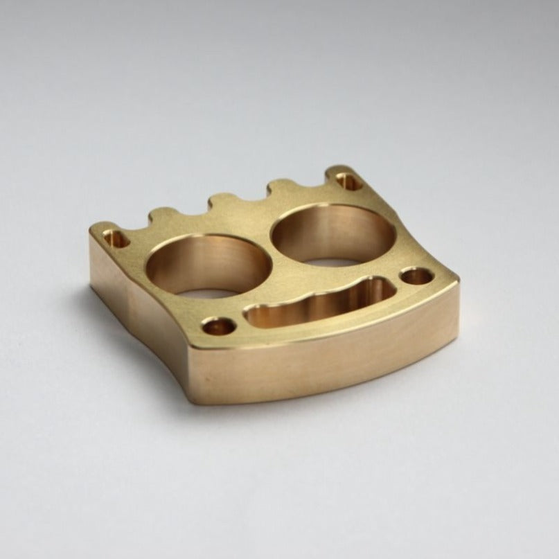 Brass Smiley Face Mini Brass Bottle Opener EDC Tool